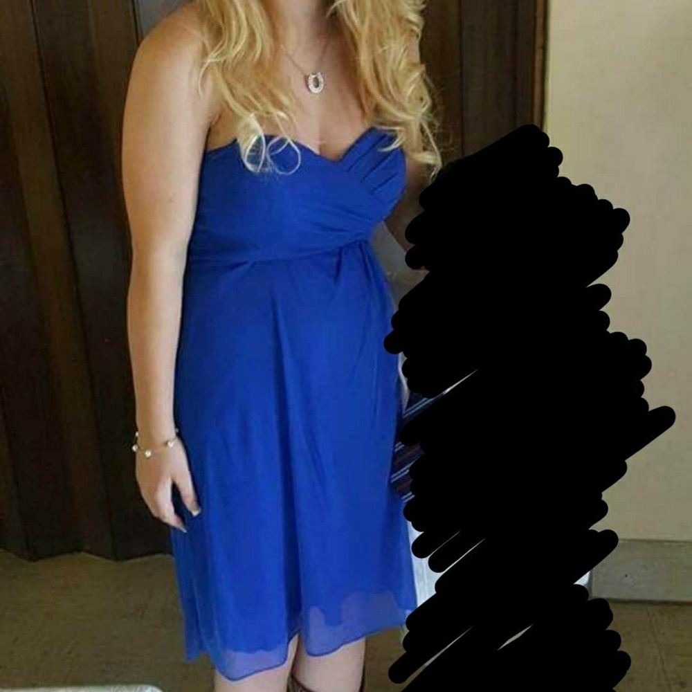 Blue Bridesmaid dress
